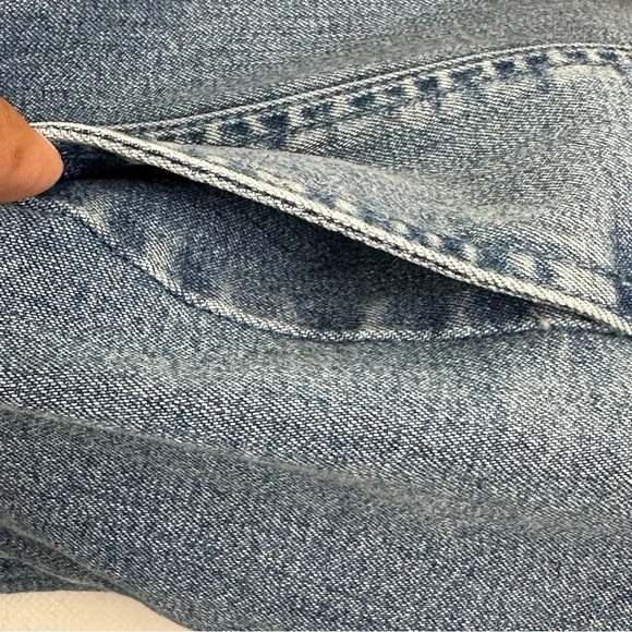 Christine Alexander 1990s Vintage Denim Jacket with Crystal Rhinestone Large - Picture 7 of 16